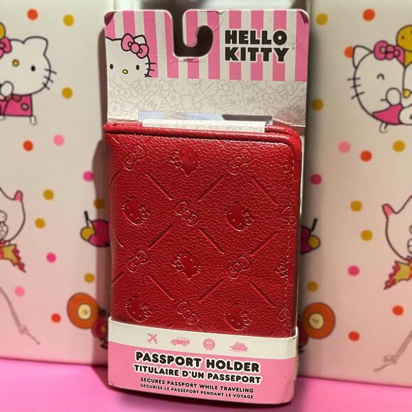 NIB SANRIO HELLO KITTY Sanrio Passport Holder - Picture 1 of 4